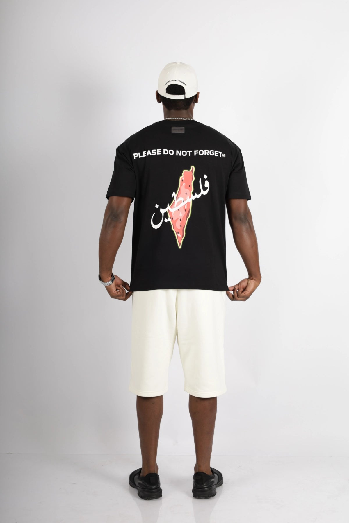 TSHIRT OVERSIZE PALESTINE PASTEQUE