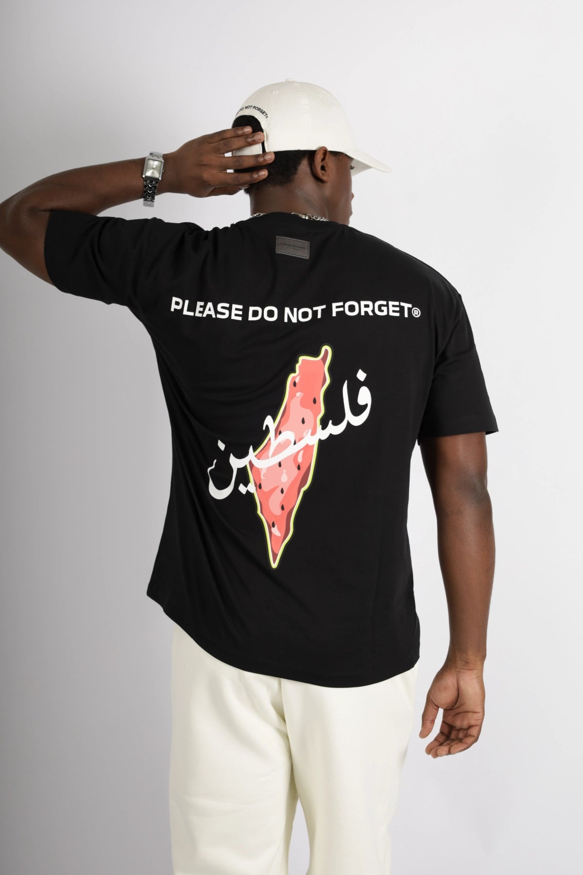 TSHIRT OVERSIZE PALESTINE PASTEQUE