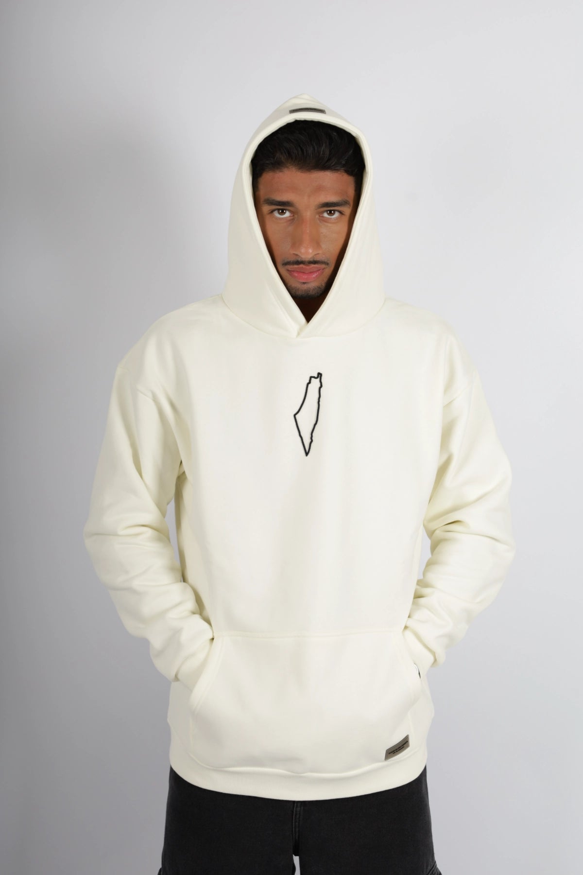 HOODIES OVERSIZE PALESTINE KEFFIEH