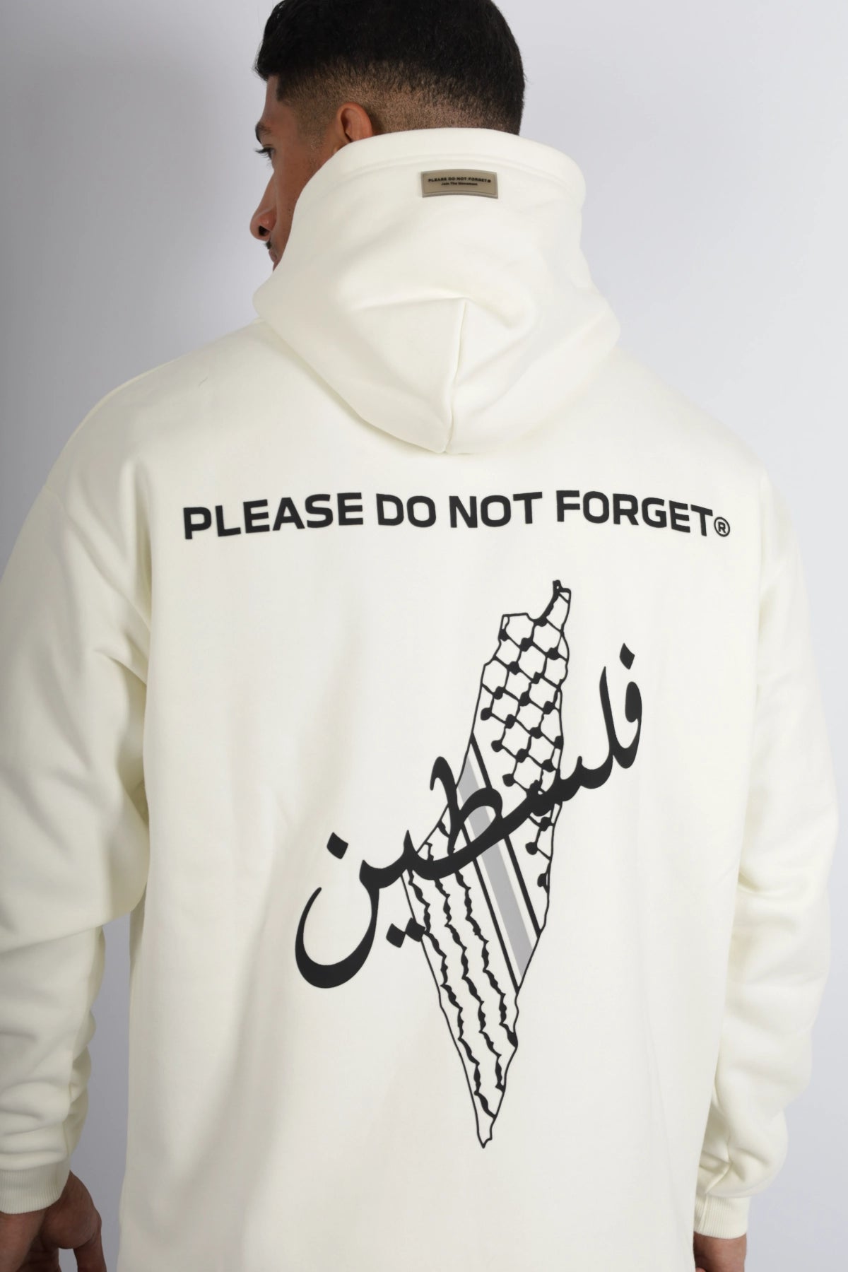 HOODIES OVERSIZE PALESTINE KEFFIEH